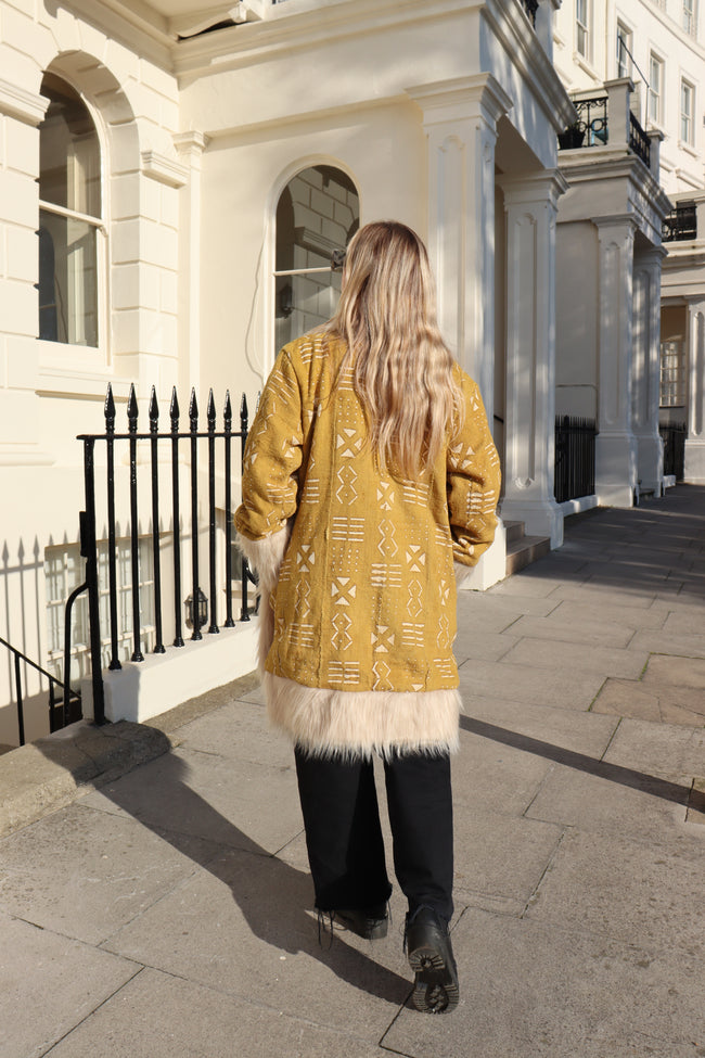 Little Mustard Fox Coat