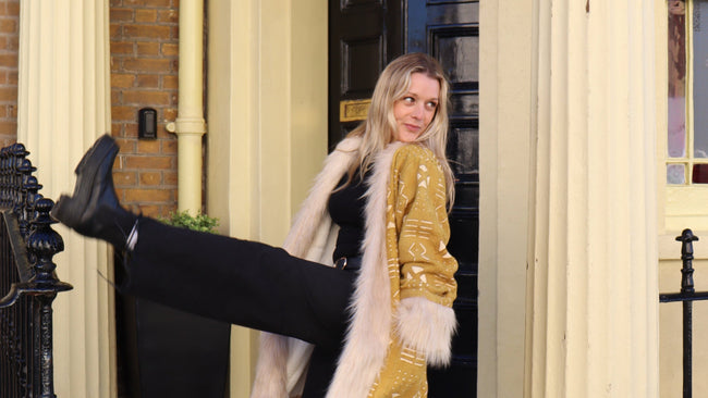 Little Mustard Fox Coat