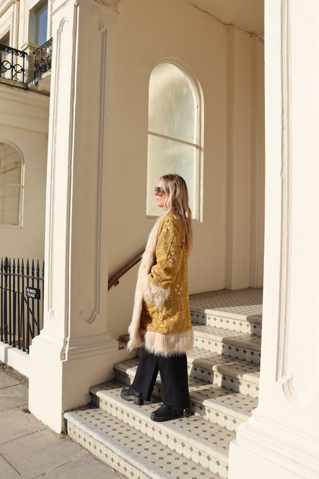 Little Mustard Fox Coat