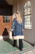 Little Indigo Fox Coat