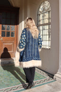 Little Indigo Fox Coat