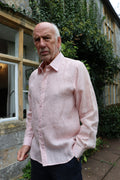 Light Pink Linen Shirt