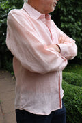 Light Pink Linen Shirt