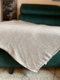 Oatmeal Cashmere Blanket