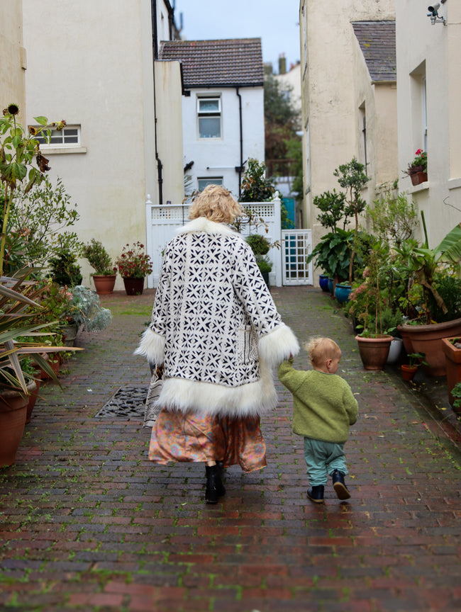 Little White Fox Coat