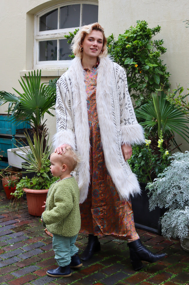 Little White Fox Coat