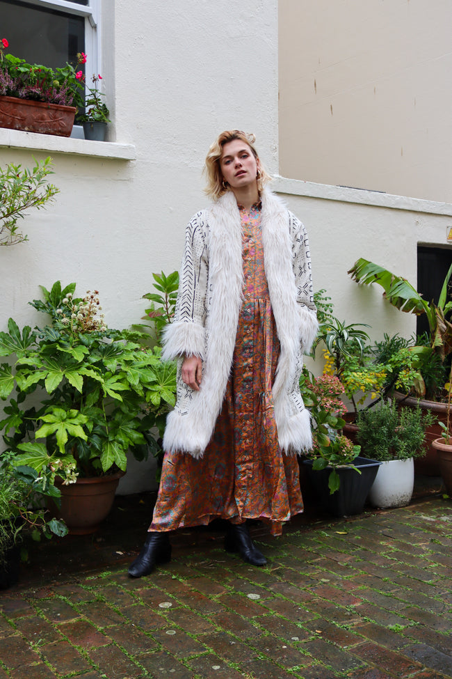 Little White Fox Coat