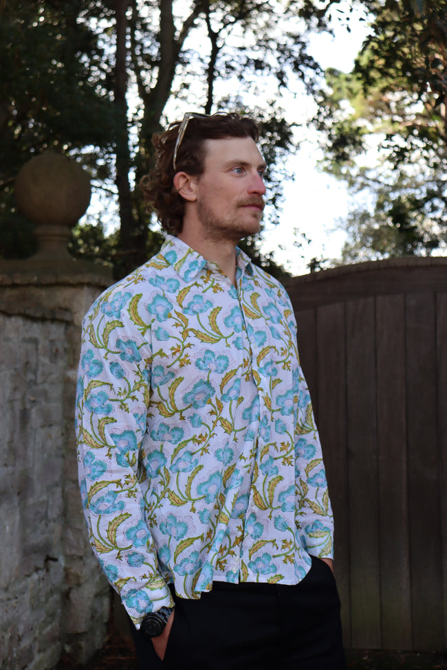 Bella Italia Block Print Shirt