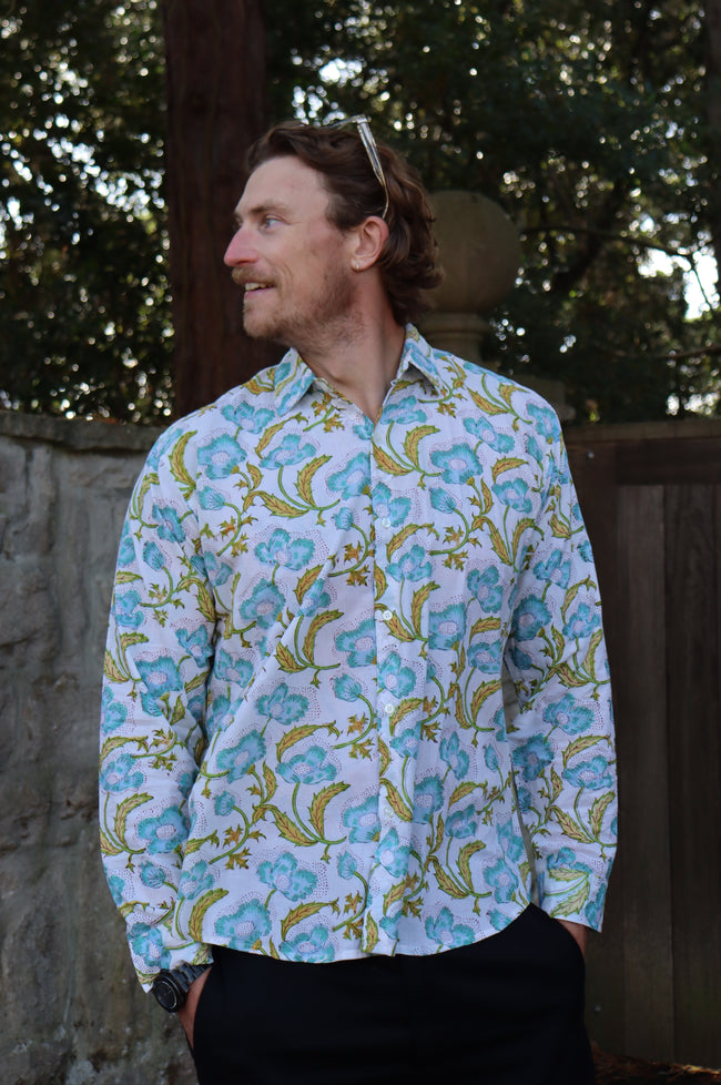 Bella Italia Block Print Shirt