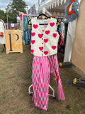 Pink Sweetheart Cotton Waistcoat