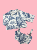 Handmade French Vintage Fabric Shirt