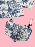 Handmade French Vintage Fabric Shirt