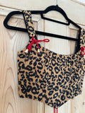 UK6 Leopard Corset