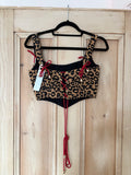 UK6 Leopard Corset