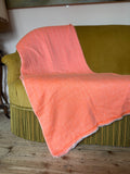 Orange Zest Cashmere Blanket