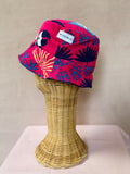 Indigo reversible bucket hat