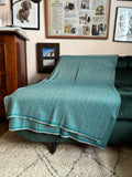 Teal Cashmere Blanket