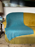 Teal Cashmere Blanket