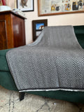 Deep Grey Cashmere Blanket
