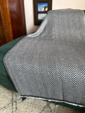 Deep Grey Cashmere Blanket