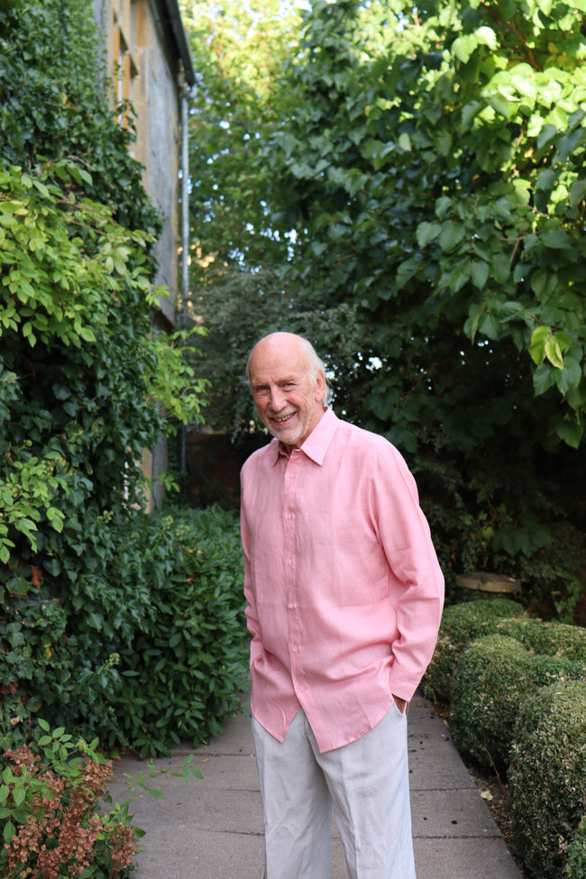 Mid Pink Linen Shirt