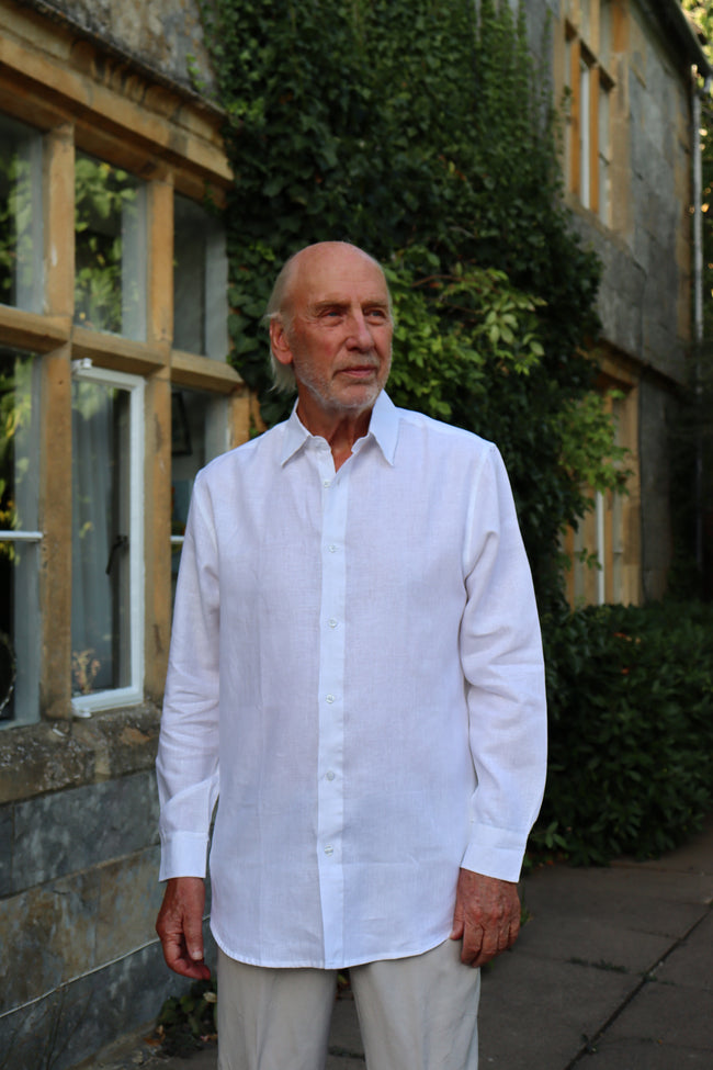 White Linen Shirt