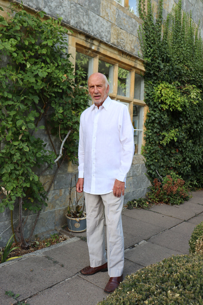 White Linen Shirt