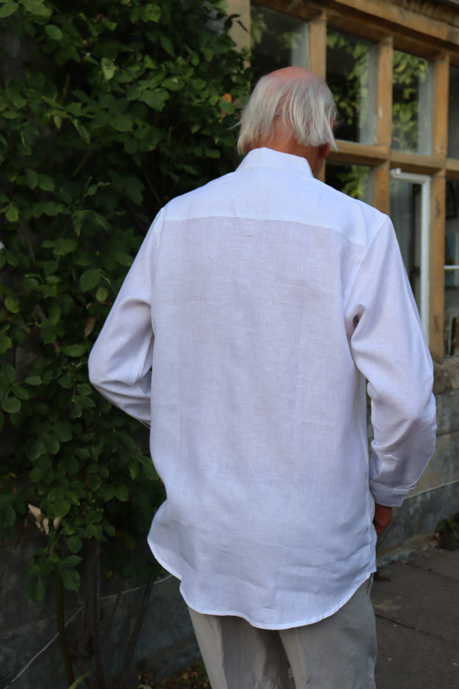 White Linen Shirt