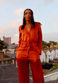 The Burnt Orange Jumpsuit