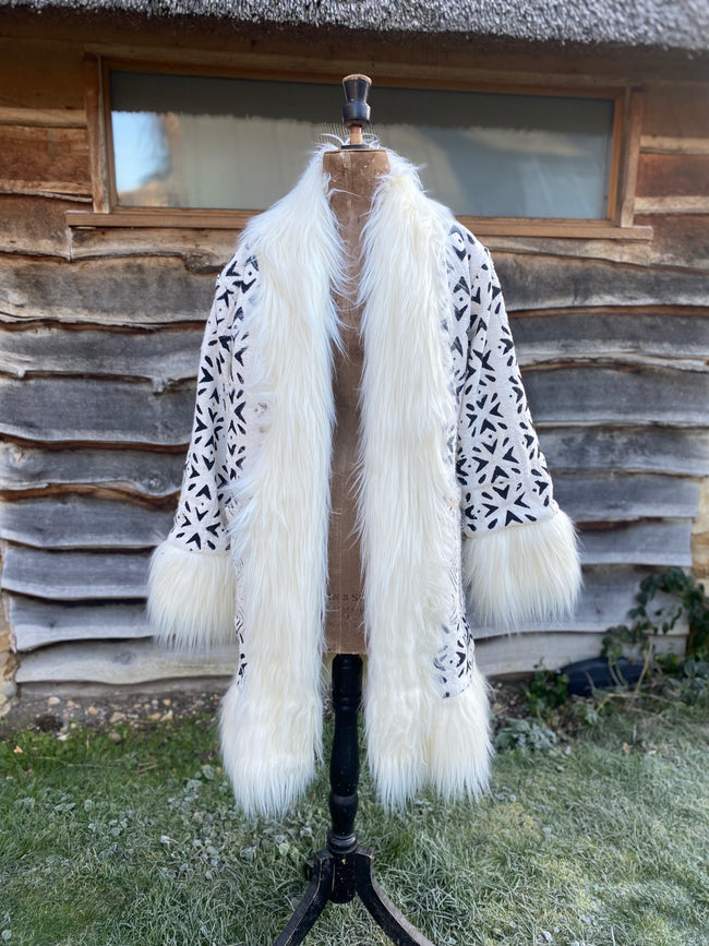 Little White Fox Coat