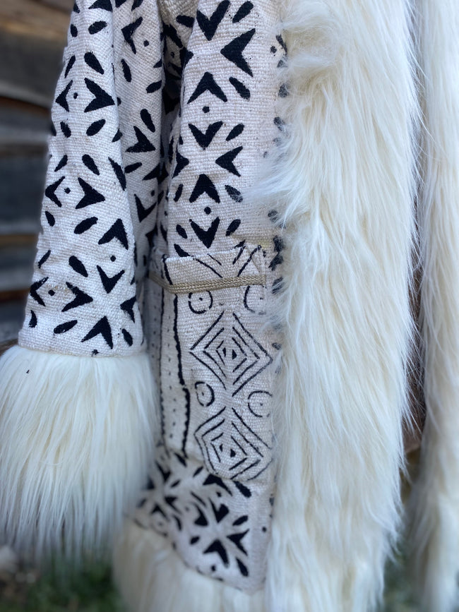 Little White Fox Coat