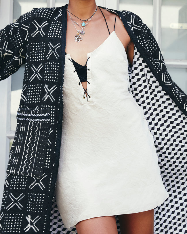 Little Black Chessboard Jacket