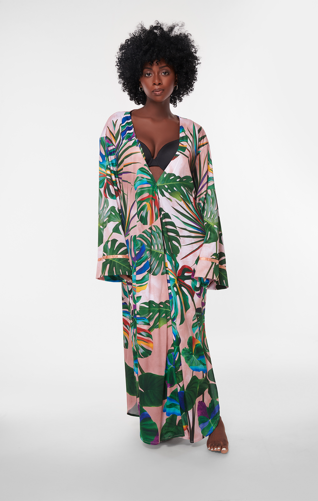 Pattern Village Tropical Bliss Kimono