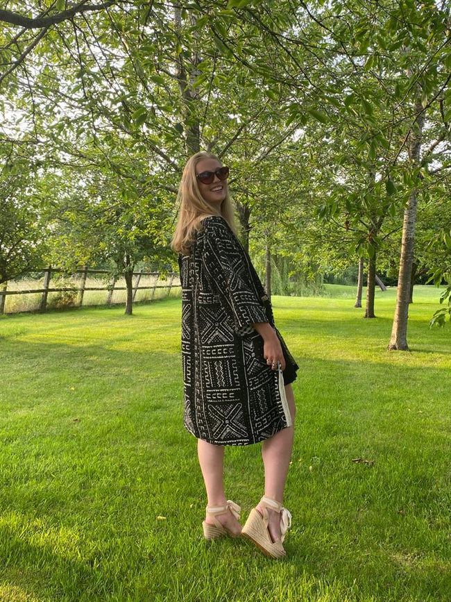 Little Black Chessboard Jacket