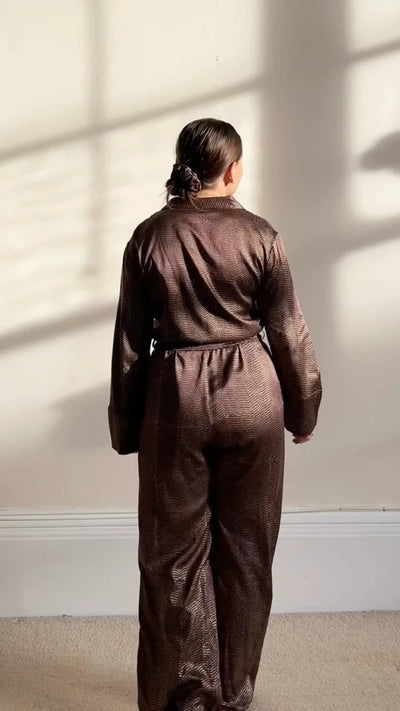 The Chocolate Sparkle Jumpsuit