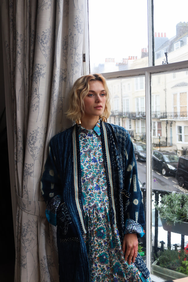 Indigo Pixie Coat