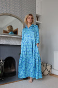 Paradise Cove Silk Shirt Dress
