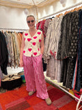 Pink Sweetheart Cotton Waistcoat