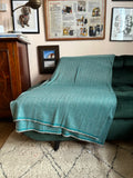 Teal Cashmere Blanket