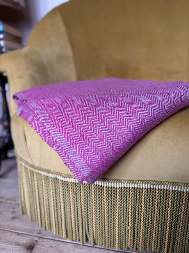 Raspberry Cashmere Throw Raspberry Cashmere Blanket – mrportobello