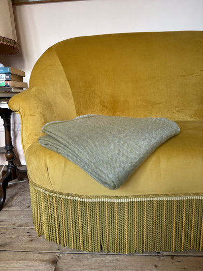 Moss Cashmere Blanket