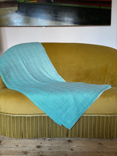 Mint Cashmere Blanket