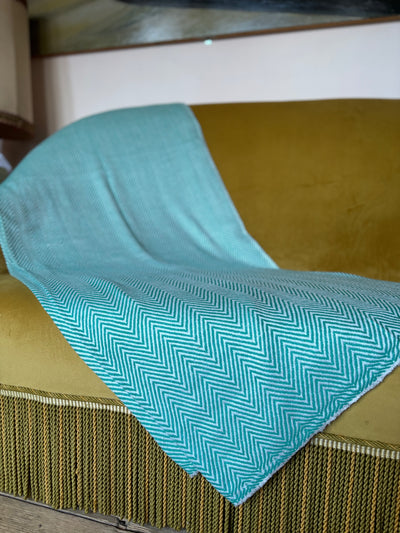 Mint Cashmere Blanket
