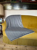 Deep Grey Cashmere Blanket