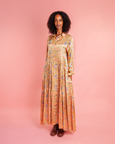 Sweet Dreams Silk Shirt Dress