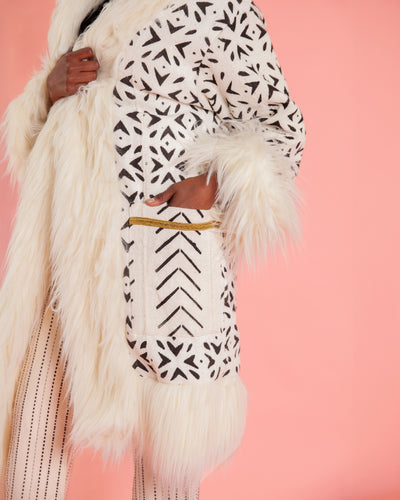 Little White Fox Coat