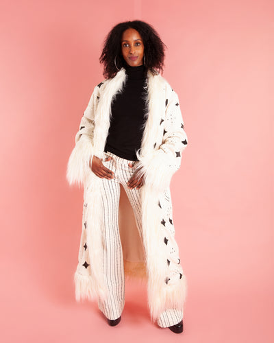 White Fox Coat