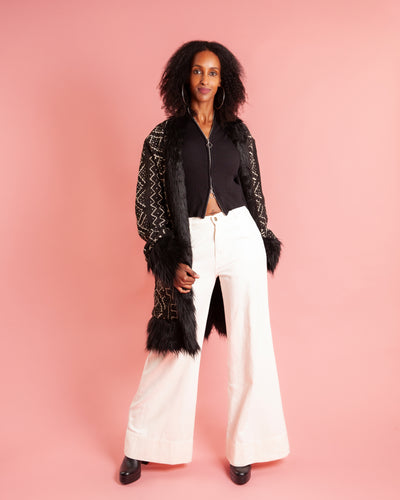 Little Black Fox Coat