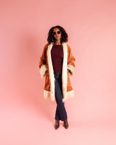 Little Chocolate Fox Coat