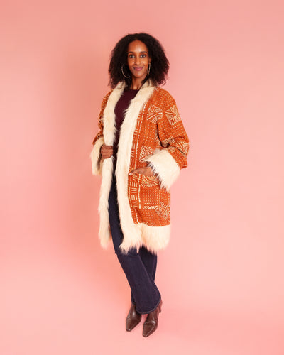 Little Chocolate Fox Coat